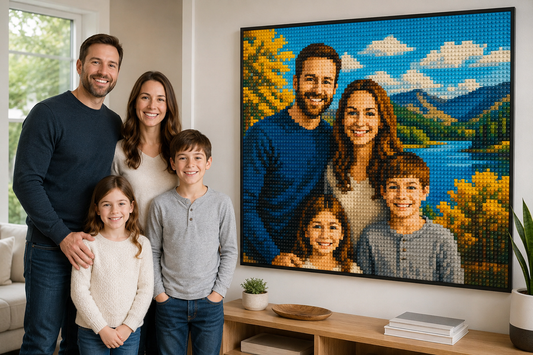 Turn Your Favorite Photo Into a Stunning Brick Mosaic