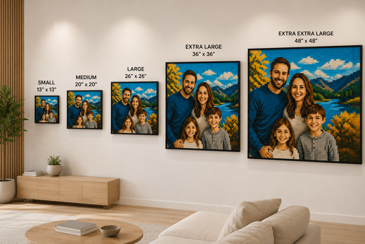 Photobrick Size Guide: Which Mosaic Kit Is Right for You?