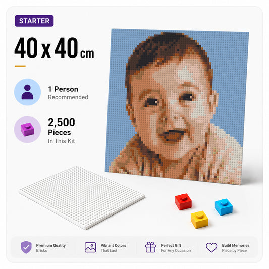 Photobrick Kit 40x40cm
