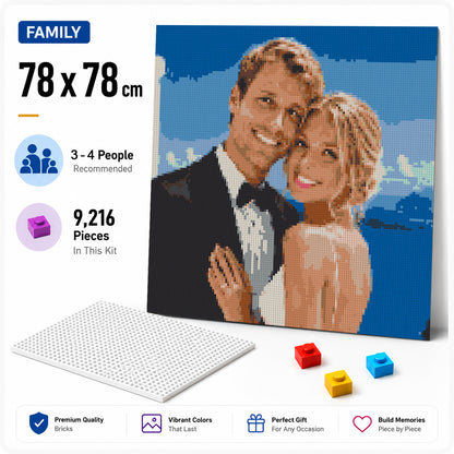 Photobrick Kit 76x76cm
