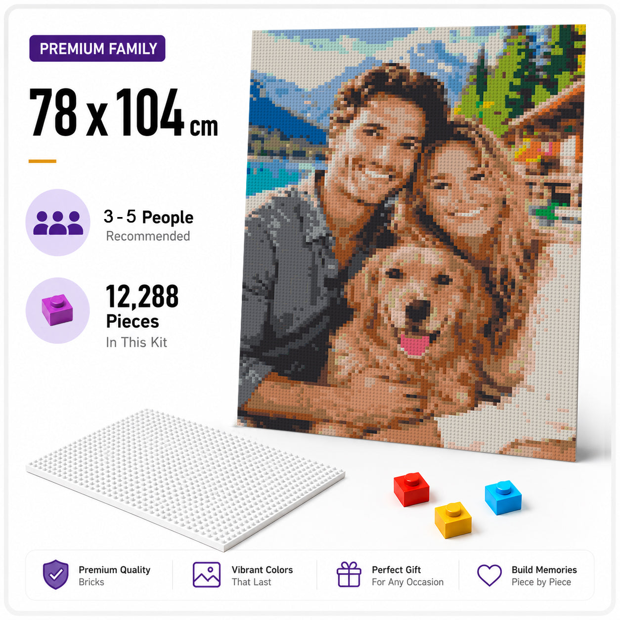 Photobrick Kit 102x76cm