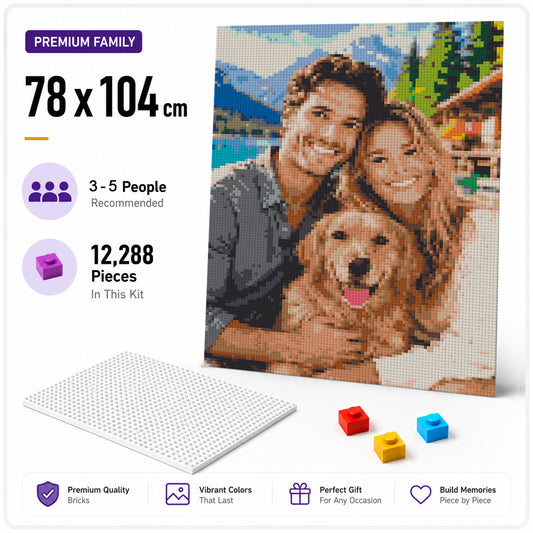 Photobrick Kit 102x76cm