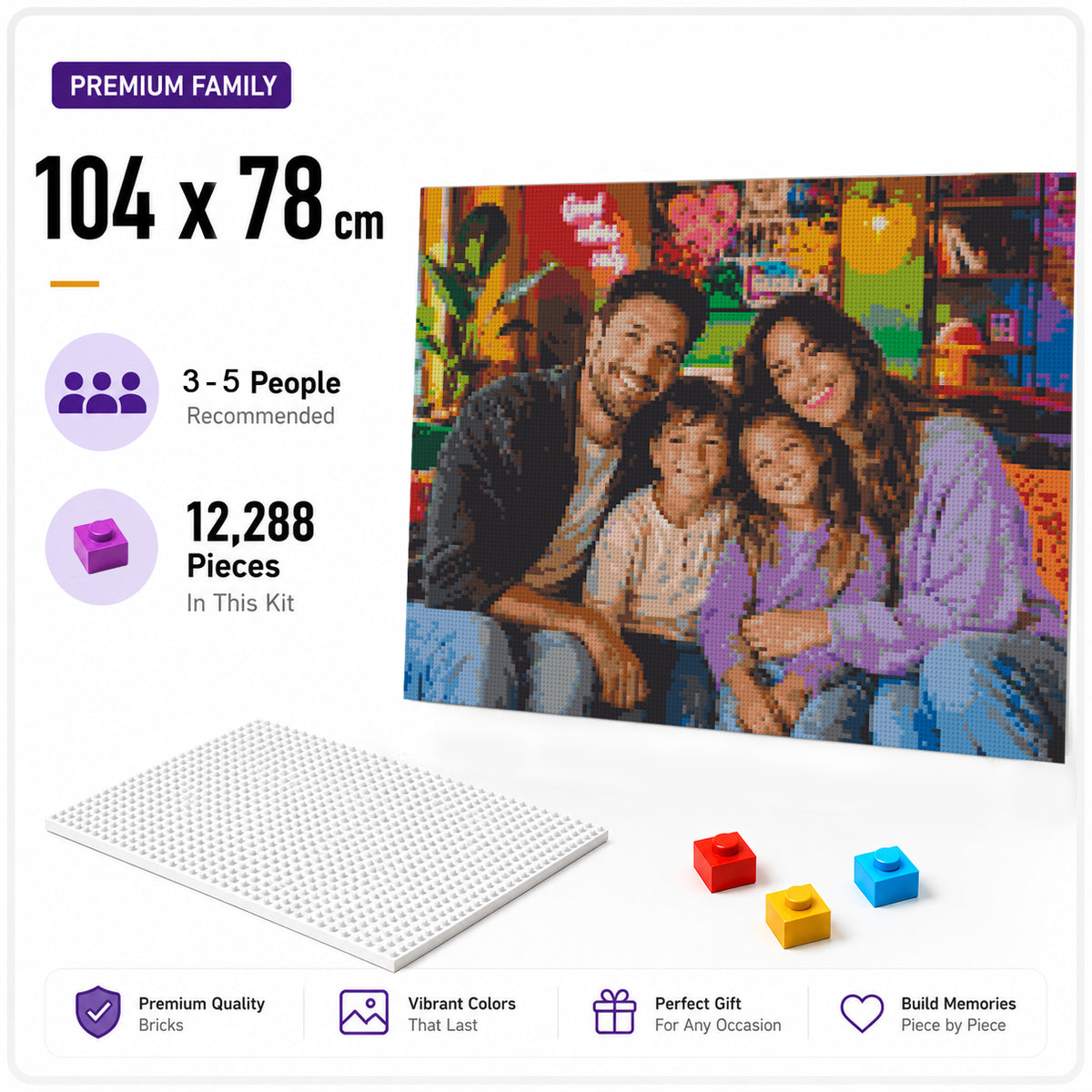 Photobrick Kit 102x76cm