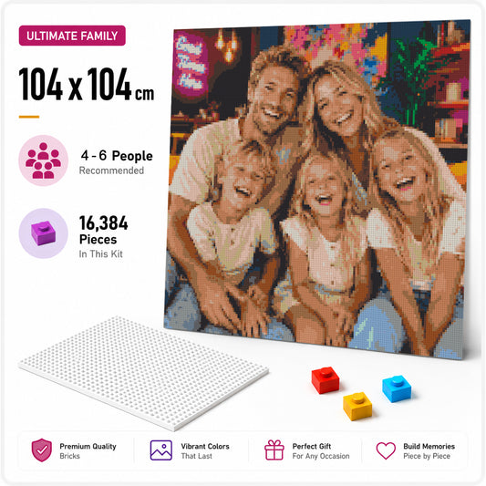 Photobrick Kit 102x102cm
